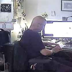 Remote deposition recording in progress